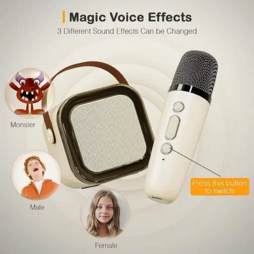 K12 Karaoke Speaker with Wireless Microphone