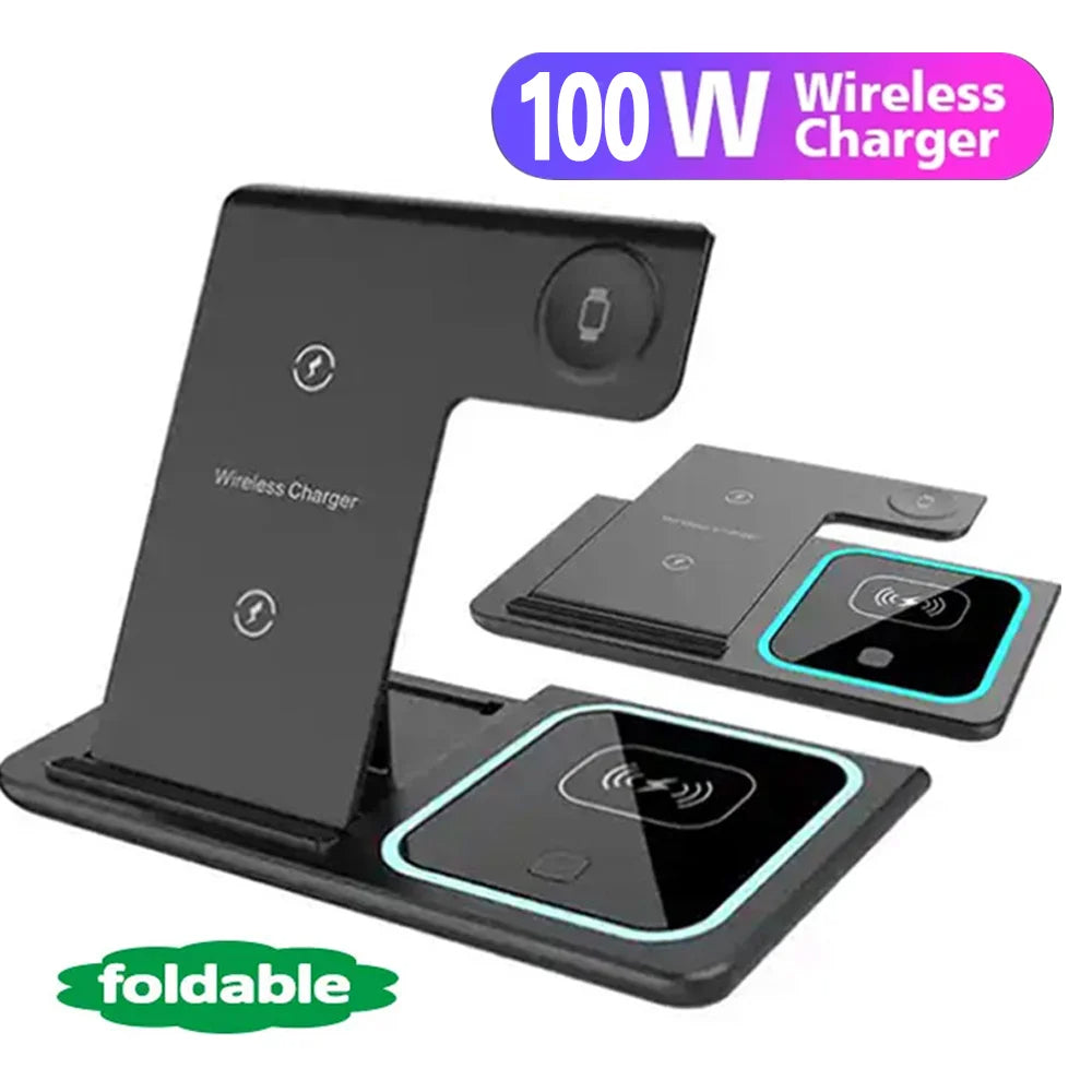 3-IN-1 Foldable Wireless Charger