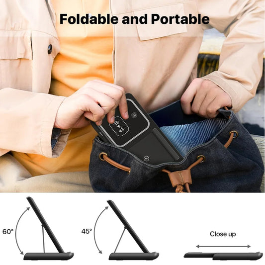 3-IN-1 Foldable Wireless Charger