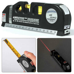 Imported 5 in 1 Multi Purpose Laser Level Pro 3 Leveler Scale